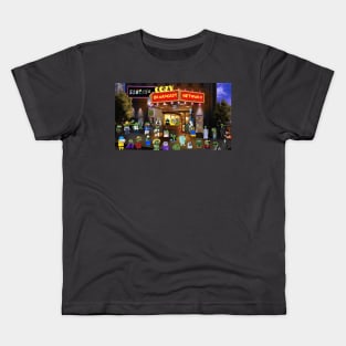 A cozy night at the movies... Kids T-Shirt